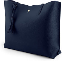 
                        
                          Cargar imagen en el visor de la galería, Oct17 Women Large Tote Bag - Tassels Faux Leather Shoulder Handbags, Fashion Ladies Purses Satchel Messenger Bags
                        
                      