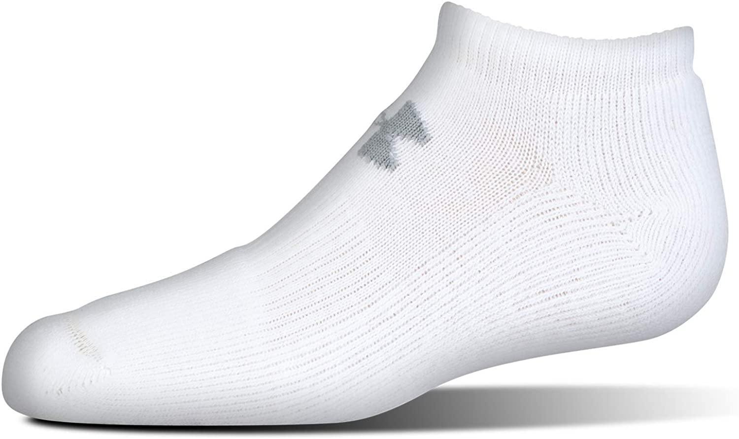 Under Armour Youth Cotton No Show Socks, 6-pairs - JOY2ESpree