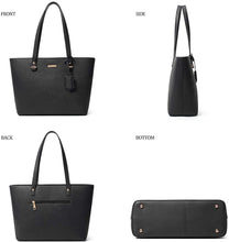 
                        
                          Load image into Gallery viewer, Women Fashion Handbags Wallet Tote Bag Shoulder Bag Top Handle Satchel Purse Set 4pcs
                        
                      