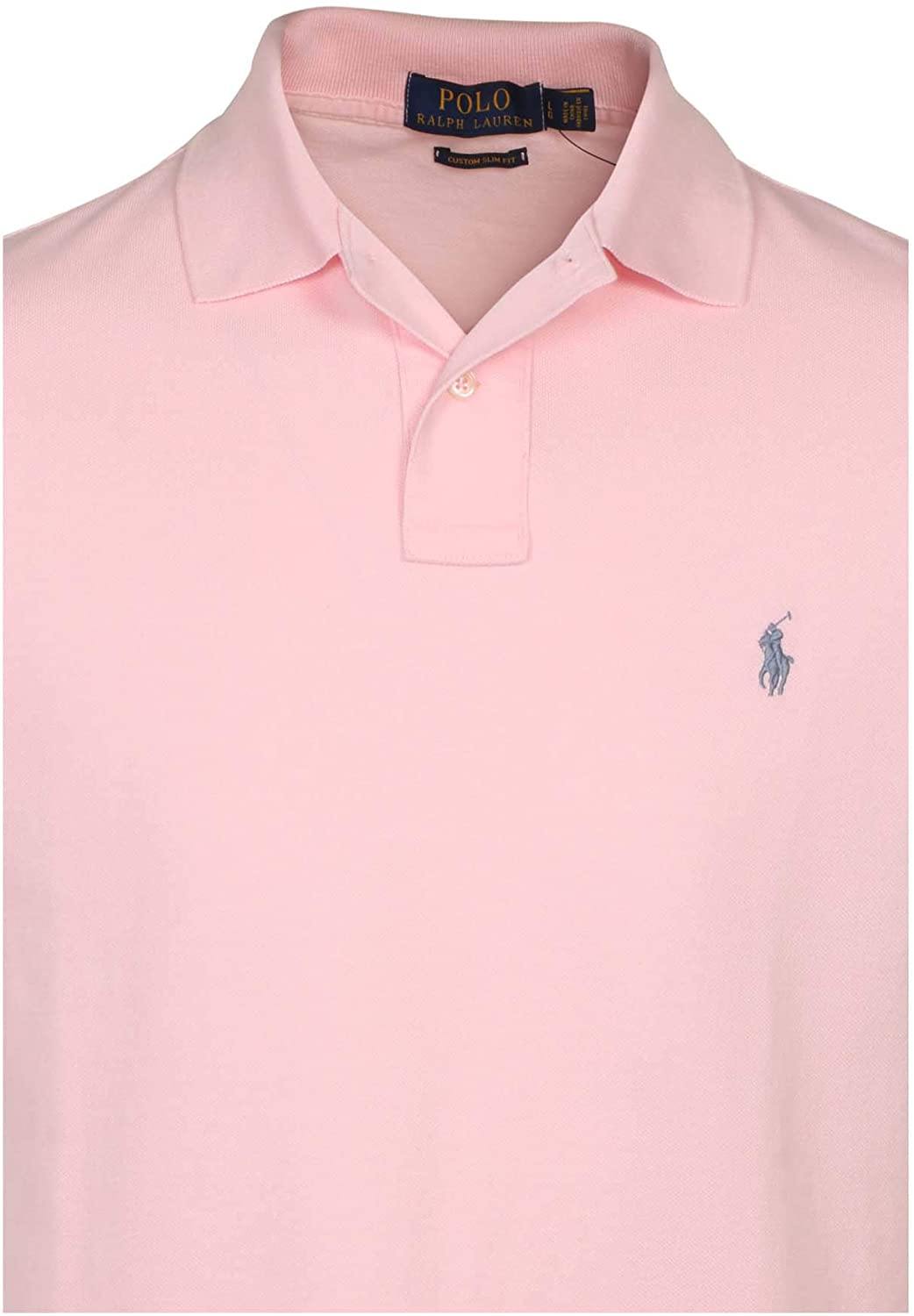 Polo RL Men's Custom Slim Fit Mesh Pony Shirt
