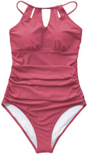 
                        
                          Muat gambar ke penampil Galeri, CUPSHE Women's One Piece Swimsuit High Neck Tummy Control Swimwear Bathing Suit
                        
                      