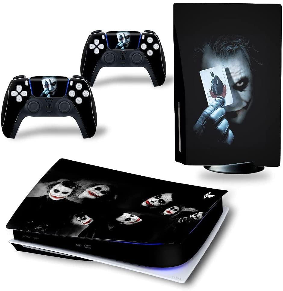 Mmoptop PS5 Skin Aven-GeRs for Playstation 5 Disc Version with Console and Dualsense Controller - Full Set - JOY2ESpree