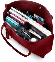 
                        
                          Cargar imagen en el visor de la galería, Oct17 Women Large Tote Bag - Tassels Faux Leather Shoulder Handbags, Fashion Ladies Purses Satchel Messenger Bags
                        
                      