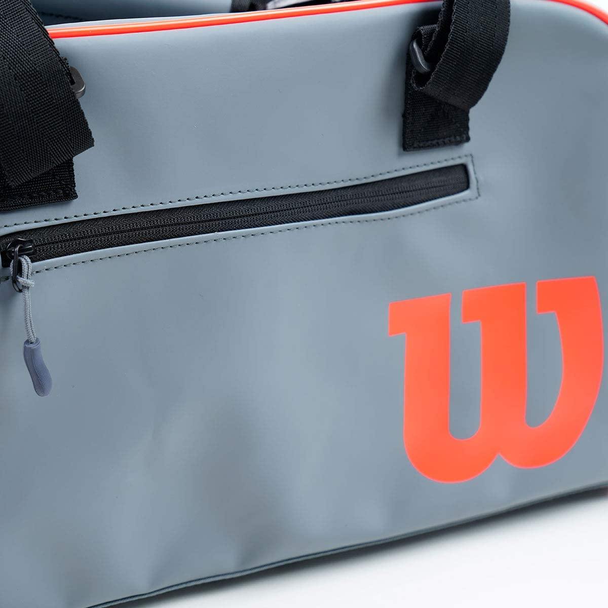 Wilson Sporting Goods Tennis Bag, Black/Blue/Silver, OSFA - JOY2ESpree