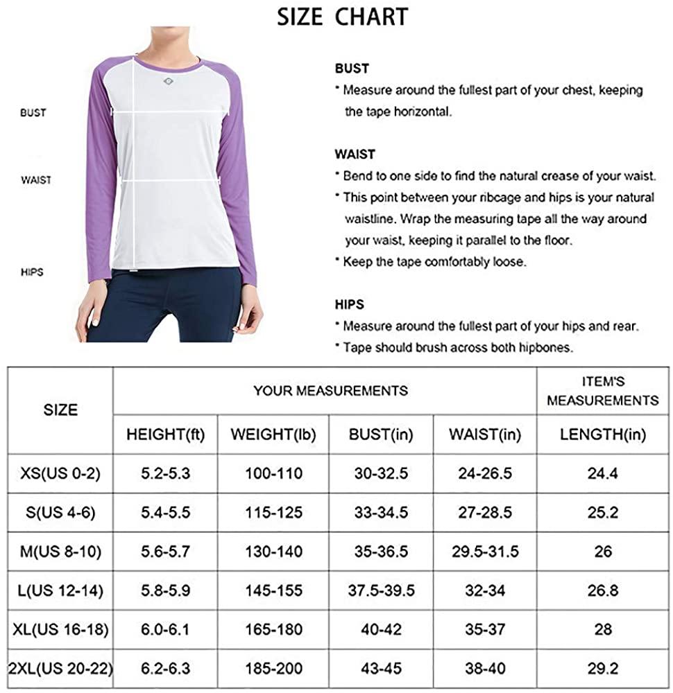 Women's UPF 50+ Sun Protection Hiking Shirts Long Sleeve Quick Dry Rashguard Athletic Running Fishing Shirts - JOY2ESpree