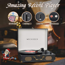 
                        
                          將圖片載入圖庫檢視器 Vinyl Record Player with Speakers Wireless Turntables - JOY2ESpree
                        
                      