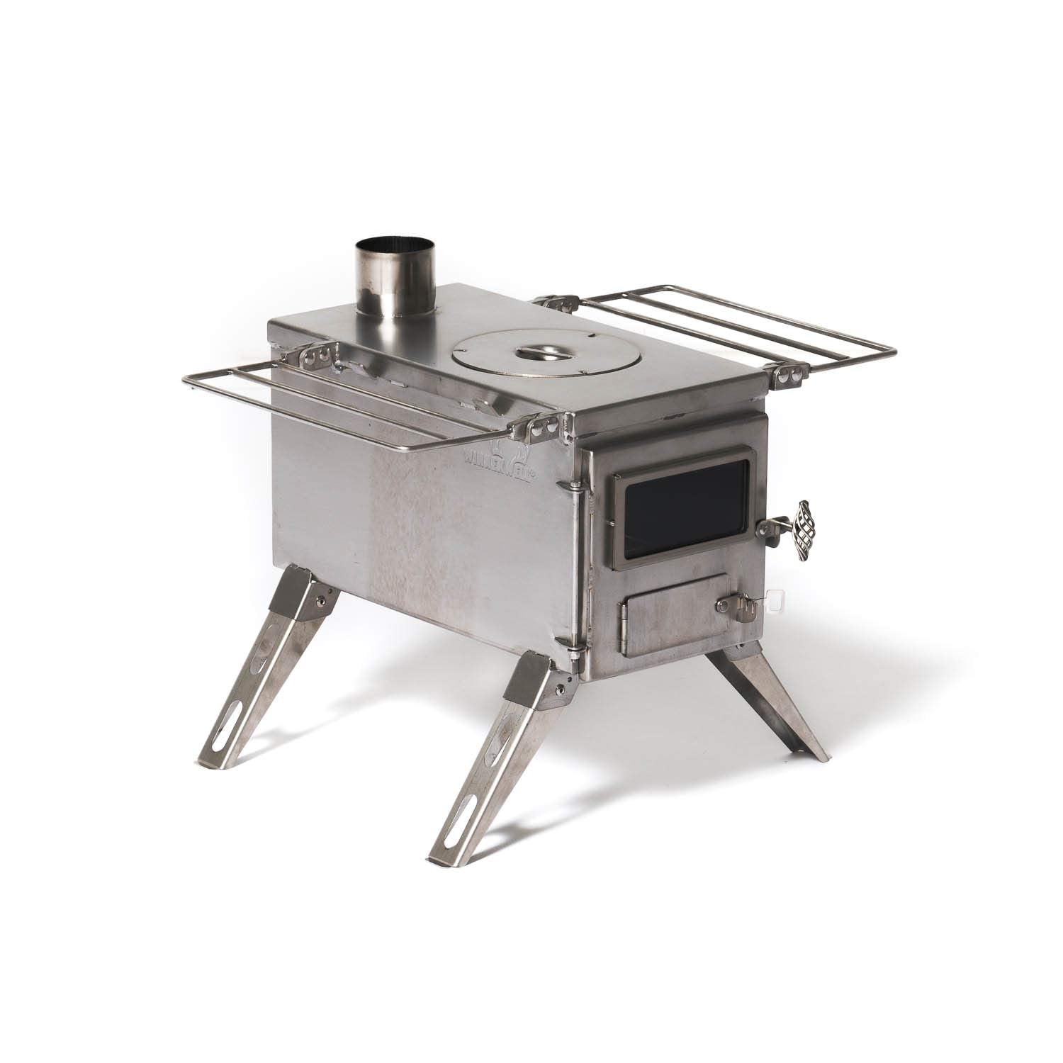 Winnerwell Nomad Medium Tent Stove | Tiny Portable Wood Burning Stove for Tents