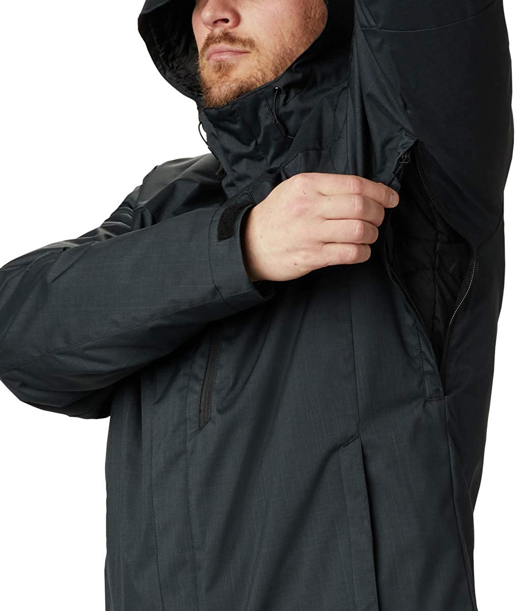 Columbia Men\'s Whirlibird IV Interchange Jacket, Waterproof & Breathable