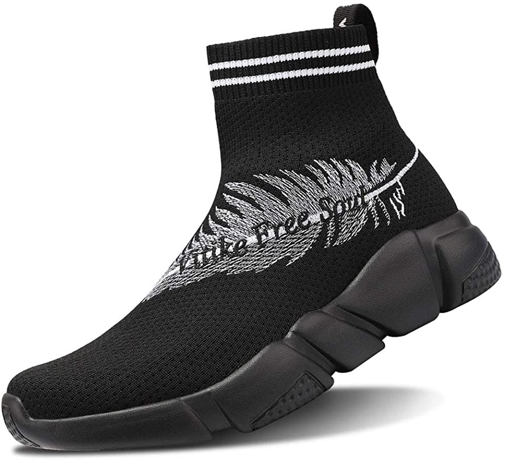 Women's Walking Shoes Running Shoes Socks Platform Fashion Mesh Sneakers Air Cushion Athletic Gym Casual Loafers Dance Hip-hop Shoes