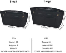 
                        
                          Muat gambar ke penampil Galeri, YIICOOLY Felt Tote Handbag Purse Organizer Insert Divider Shaper Bag in Bag
                        
                      