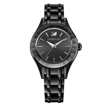 
                        
                          Load image into Gallery viewer, Swarovski Women's Stainless Steel Quartz Watch with Metal Strap, Black, 17 (Model: 5188824) - JOY2ESpree
                        
                      
