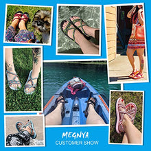 
                        
                          Muat gambar ke penampil Galeri, MEGNYA Women's Comfortable Walking Sandals with Arch Support Waterproof for Walking/Hiking/Travel/Wedding/Water Spot/Beach
                        
                      