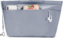 
                        
                          Load image into Gallery viewer, bridawn Nylon Tote Organizer Purse Insert Pocketbook Organizer Insert Handbag Divider with Handles Zipper Closure
                        
                      