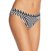 
                        
                          Load image into Gallery viewer, Tommy Bahama Womens Hipster Cut-Out Bikini Swim Bottom B/W XL Black/White - JOY2ESpree
                        
                      