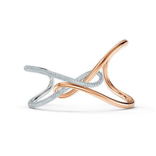 
                        
                          Load image into Gallery viewer, SWAROVSKI Infinity Cuff Bracelet - JOY2ESpree
                        
                      
