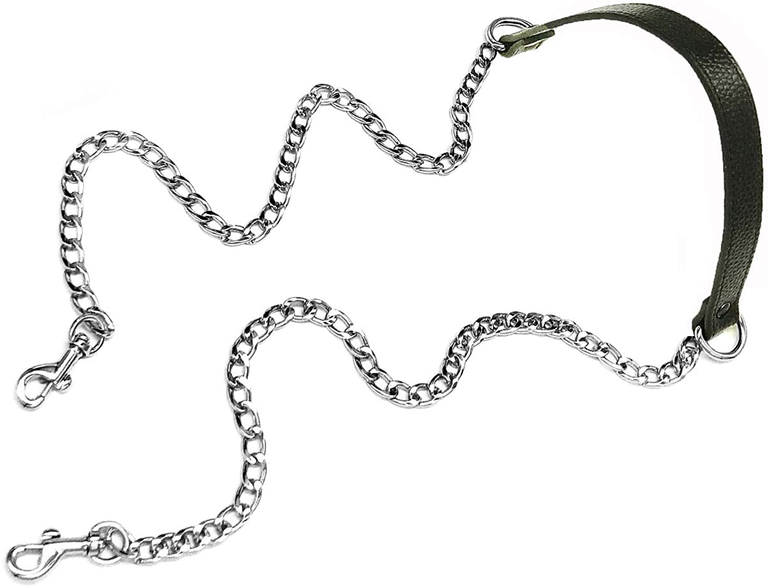 VanEnjoy Replacement Chain & Genuine Leather Shoulder Strap
