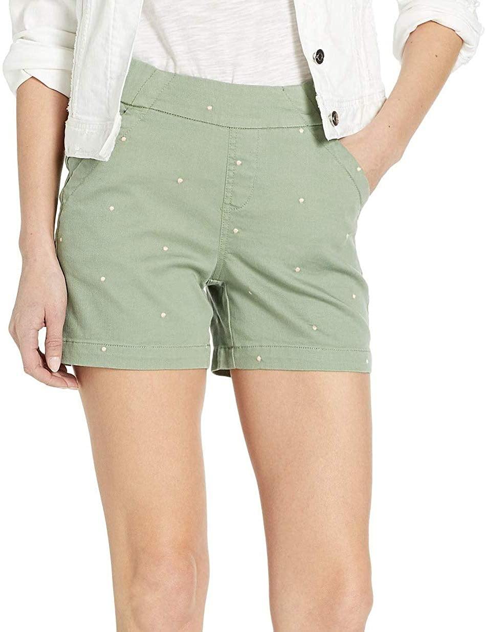 Jag Jeans Women's Gracie Polka Dot Pull on 5" Short