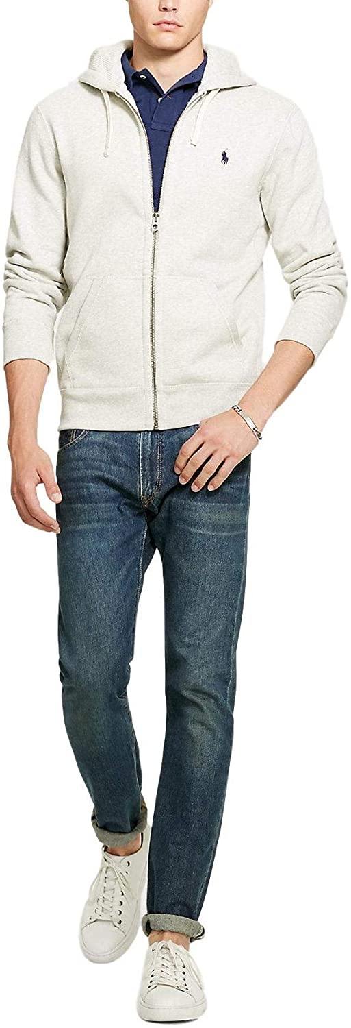 Ralph Lauren Polo Classic Full-Zip Fleece Hooded Sweatshirt