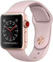 
                        
                          Muat gambar ke penampil Galeri, Apple Watch Series 3 (GPS + Cellular, 38MM) - Space Gray Aluminum Case with Black Sport Band (Renewed) - JOY2ESpree
                        
                      