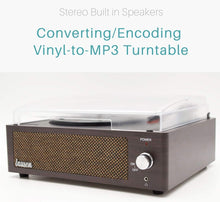 
                        
                          Muat gambar ke penampil Galeri, Record Player Turntable for Vinyl Records 3 Speed and USB Belt Driven Vinyl Record Player - JOY2ESpree
                        
                      
