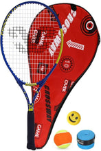 
                        
                          Load image into Gallery viewer, Crossway Sports 23" 25" Junior Tennis Racket 23 Inch 25 Inch Racquet Prestrung Aluminum w/ Youth Foam Training Ball - JOY2ESpree
                        
                      