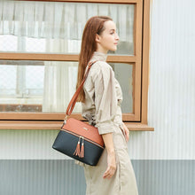 
                        
                          Load image into Gallery viewer, Women Fashion Handbags Wallet Tote Bag Shoulder Bag Top Handle Satchel Purse Set 4pcs
                        
                      