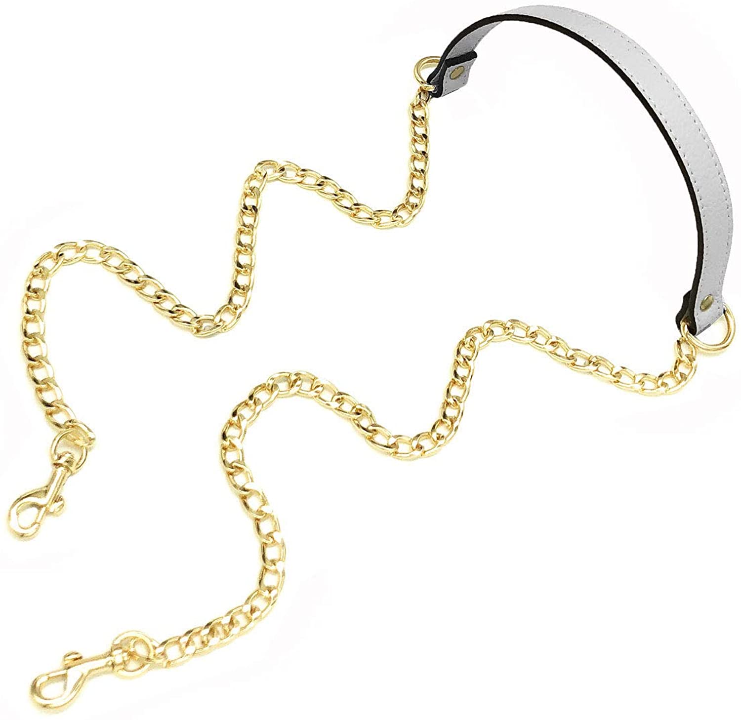 VanEnjoy Replacement Chain & Genuine Leather Shoulder Strap