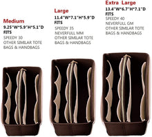
                        
                          將圖片載入圖庫檢視器 Purse Organizer Insert, Felt Bag organizer with zipper, Handbag &amp; Tote Shaper, For Speedy Neverfull Tote, 5 Sizes
                        
                      
