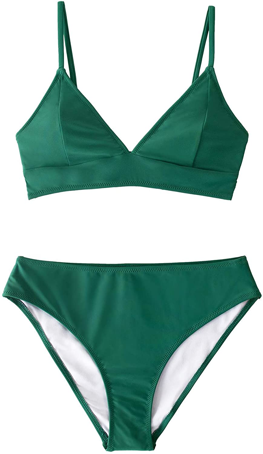 CUPSHE Women's Bikini Triangle Sexy Lace Up Two Piece Bathing Suit