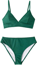 
                        
                          將圖片載入圖庫檢視器 CUPSHE Women's Bikini Triangle Sexy Lace Up Two Piece Bathing Suit
                        
                      