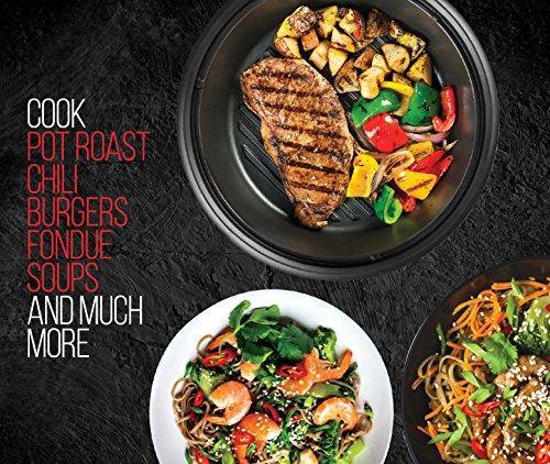 Chefman 3-in-1 Indoor Grill Pot & Skillet, Versatile Simmer, Stir Fry and Serve - JOY2ESpree