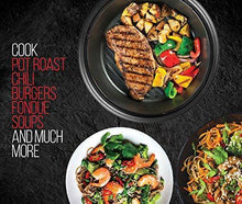 
                        
                          Muat gambar ke penampil Galeri, Chefman 3-in-1 Indoor Grill Pot &amp; Skillet, Versatile Simmer, Stir Fry and Serve - JOY2ESpree
                        
                      