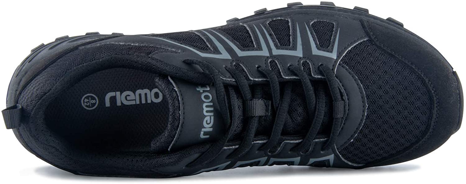 riemot Mens Womens Running Shoes Non Slip Gym Sneakers Lightweight Athletic Walking Sport Tennis Shoe