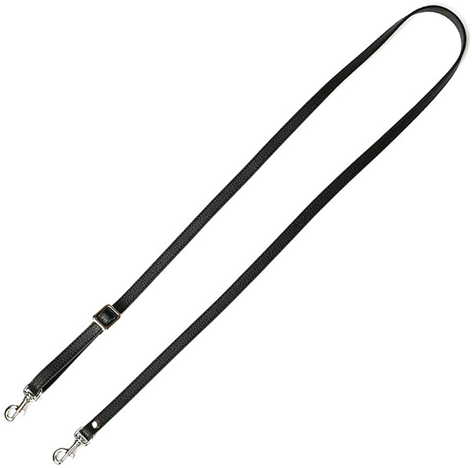 VanEnjoy Adjustable Genuine Leather Crossbody Straps Replacement - Width 1/2“, Length 25”-51”