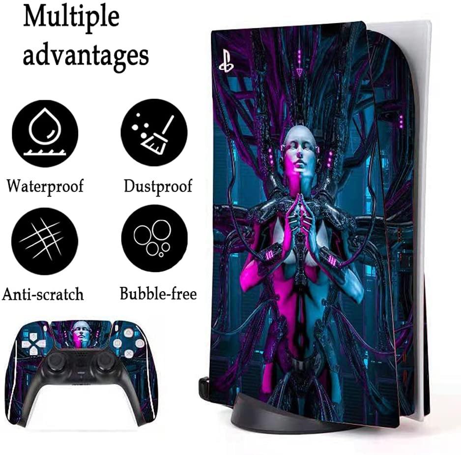 PS5 Skin for Console and Controller, Vinyl Sticker Decal Cover for Playstation 5 - JOY2ESpree
