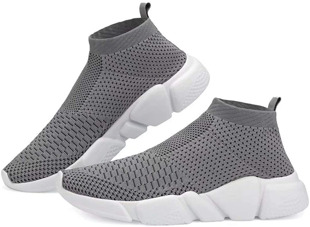 Voxge Men's and Women's Sock Sneakers Lightweight Breathable Athletic Running.