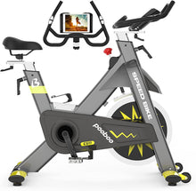 
                        
                          將圖片載入圖庫檢視器 pooboo Exercise Bike Belt Driven Indoor Cycling Bike Commercial Standard Stationary Bike with 44lbs Flywheel for Professional Cardio Workout - JOY2ESpree
                        
                      