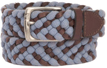 
                        
                          Load image into Gallery viewer, Tommy Bahama Men's Two-Tone Stretch Braided Web Belt
                        
                      