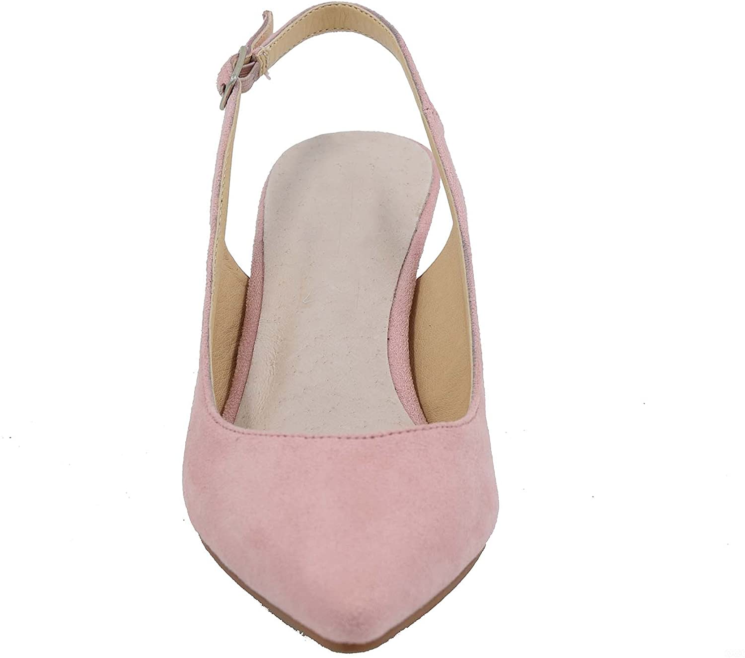 Greatonu Womens Slingback Dress Pump