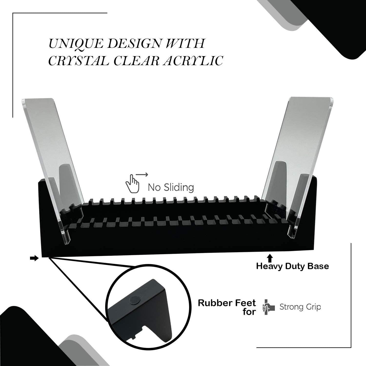 Vinyl Record Storage with Rubber Feet - JOY2ESpree