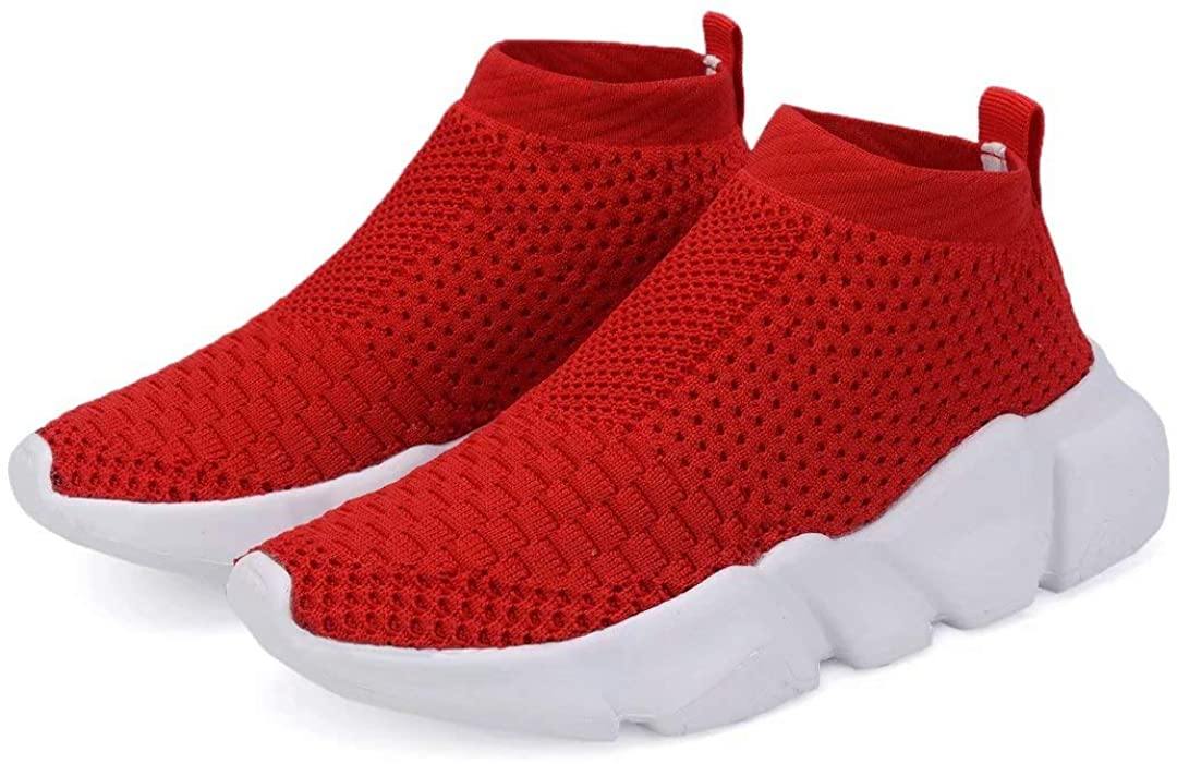 YAVY Kids Sock Sneakers for Boys and Girls Tennis Sock Shoes Lightweight Running Shoes Breathable Casual Sports Shoes - JOY2ESpree