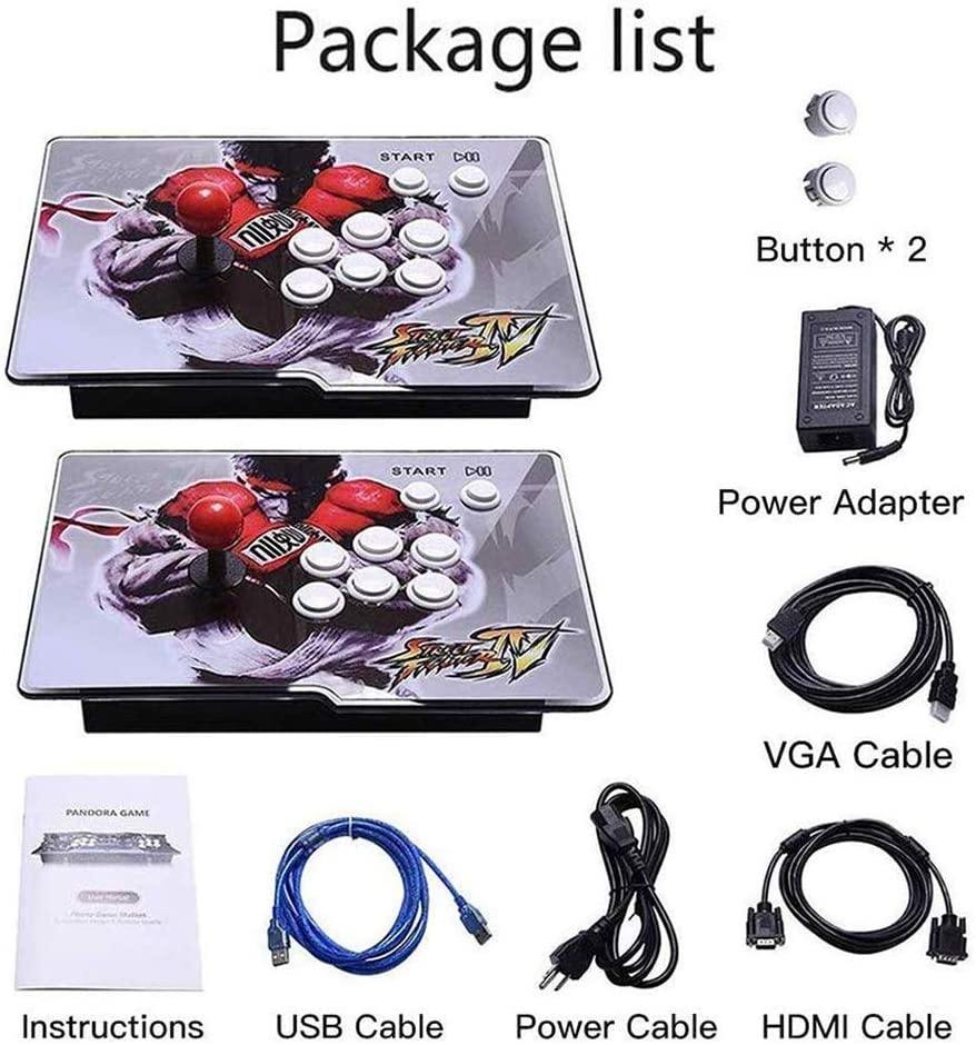 MOSTOP 3D & 2D Arcade Video Game Console 2680 Games in 1 Pandora's Box 180 3D Games 1080P HD 2 Players Arcade Machine - JOY2ESpree