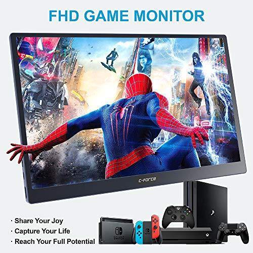 C-FORCE 4K Computer Monitor，15.6" IPS UHD 3840x2160 Screen 60Hz . - JOY2ESpree