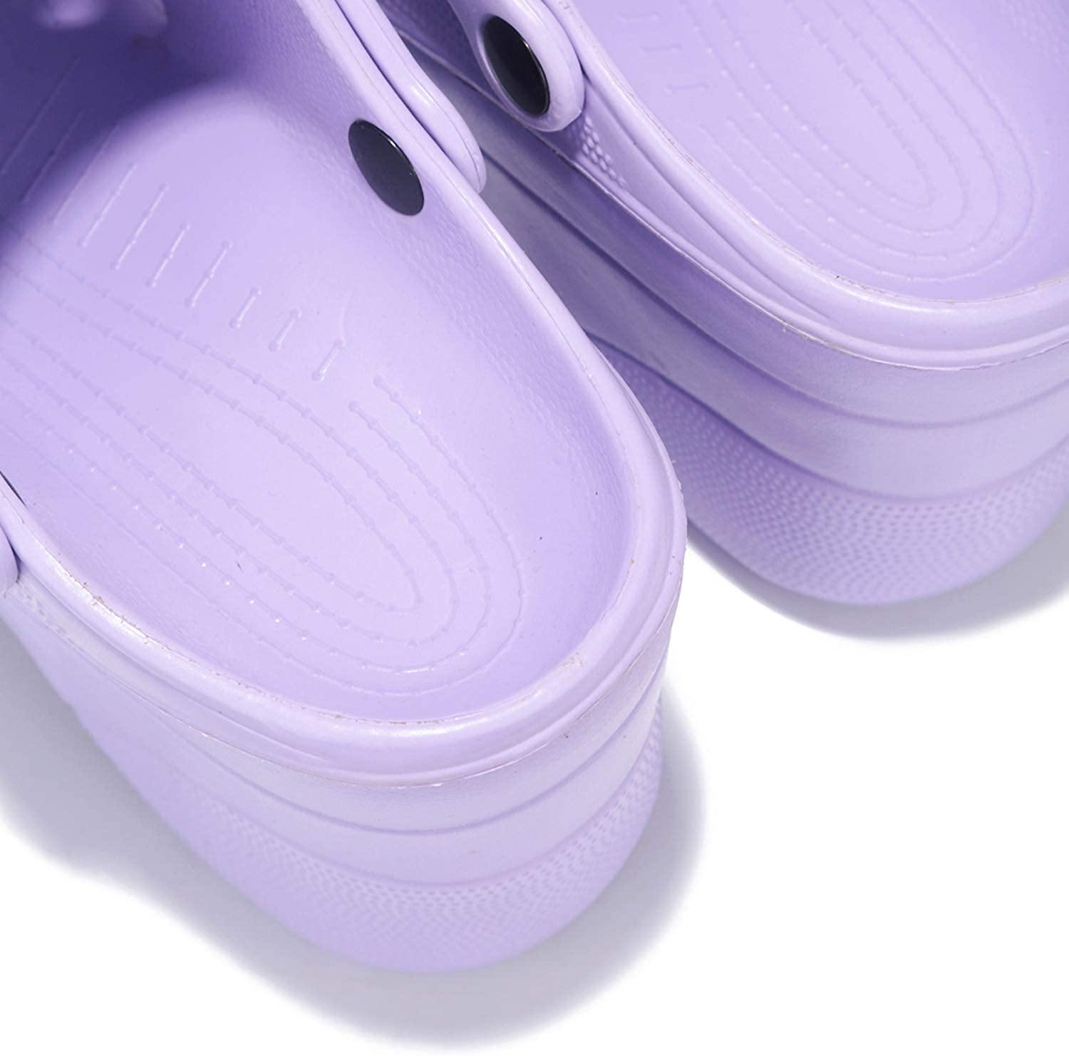 Cape Robbin Gardener Platform Clogs Slippers for Women, Women’s Fashion Comfortable Slip On Slides Shoes
