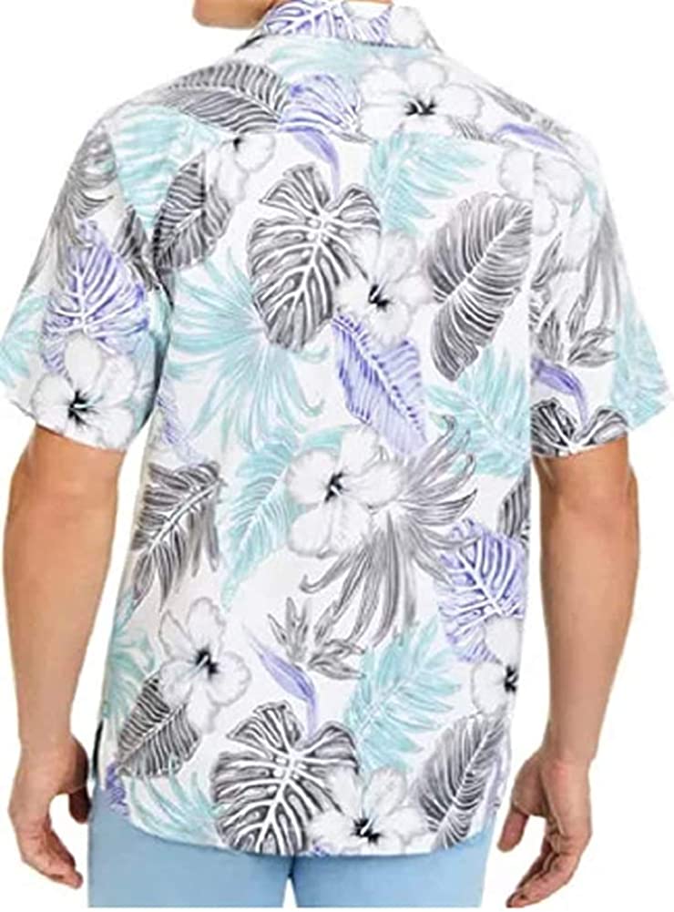 Tommy Bahama Konkan Jungle Silk Blend Camp Shirt