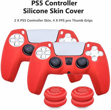 
                        
                          गैलरी व्यूवर में इमेज लोड करें, KJ-KayJI PS5 Silicone Skin Cover - JOY2ESpree
                        
                      