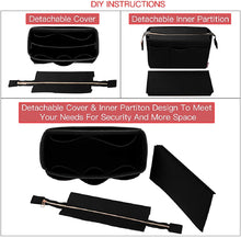 
                        
                          画像をギャラリービューアに読み込む, Purse Organizer Insert, Bag Organizer with NEW Detachable Zipper cover, fits Speedy Neverful, St Lious, Tote, 5 Size
                        
                      