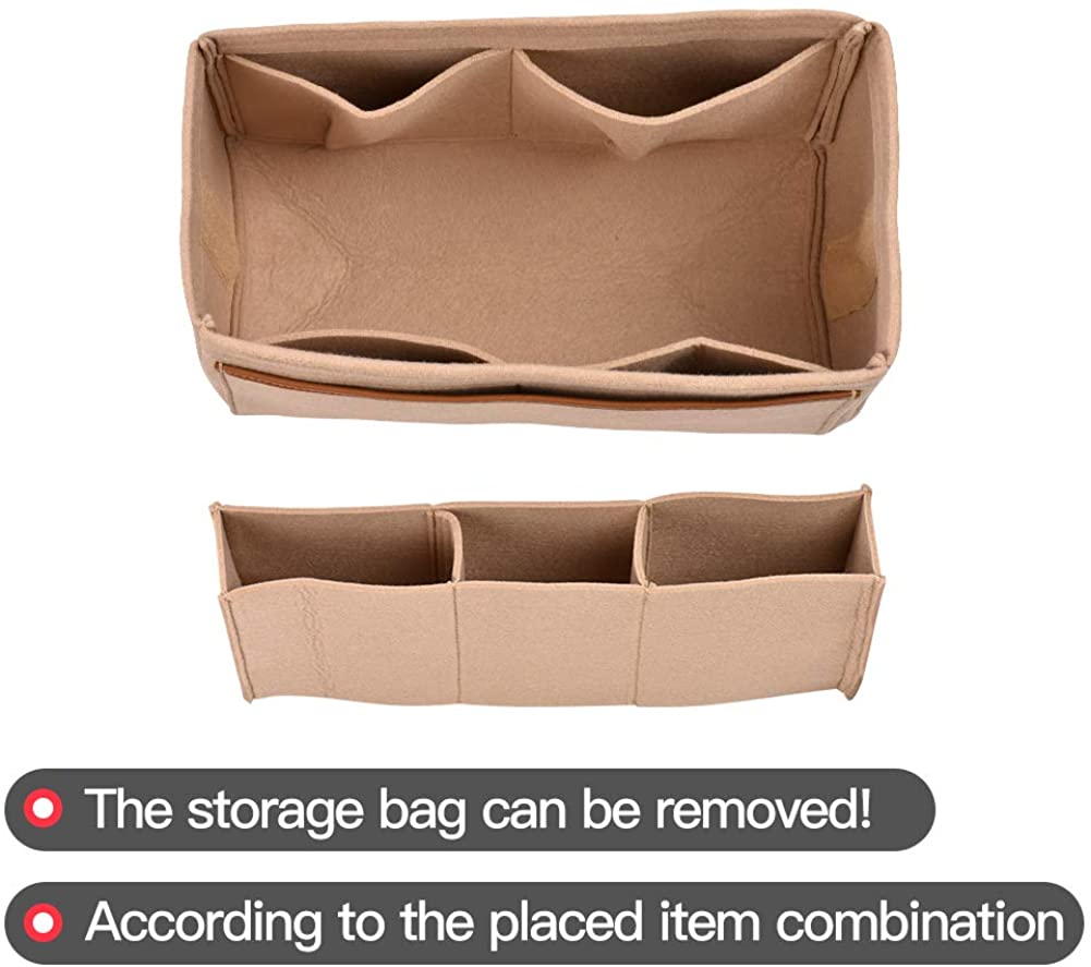 Felt Insert Bag Organizer Bag in Bag Handbag Fit LV Speedy Neverfull Longchamp