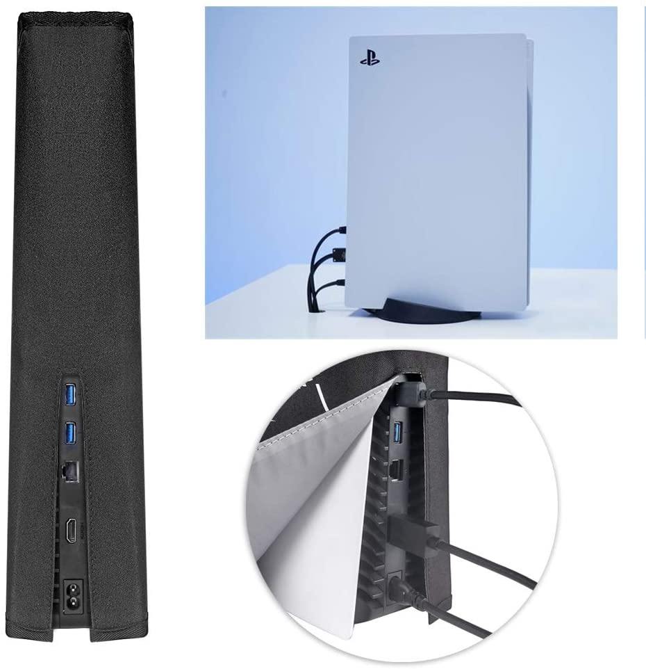PS5 Dust Cover Anti Scratch Waterproof Dust-Proof Cover Sleeve for Playstation 5 Console Digital Edition and Regular Edition Console (White Eagle) - JOY2ESpree