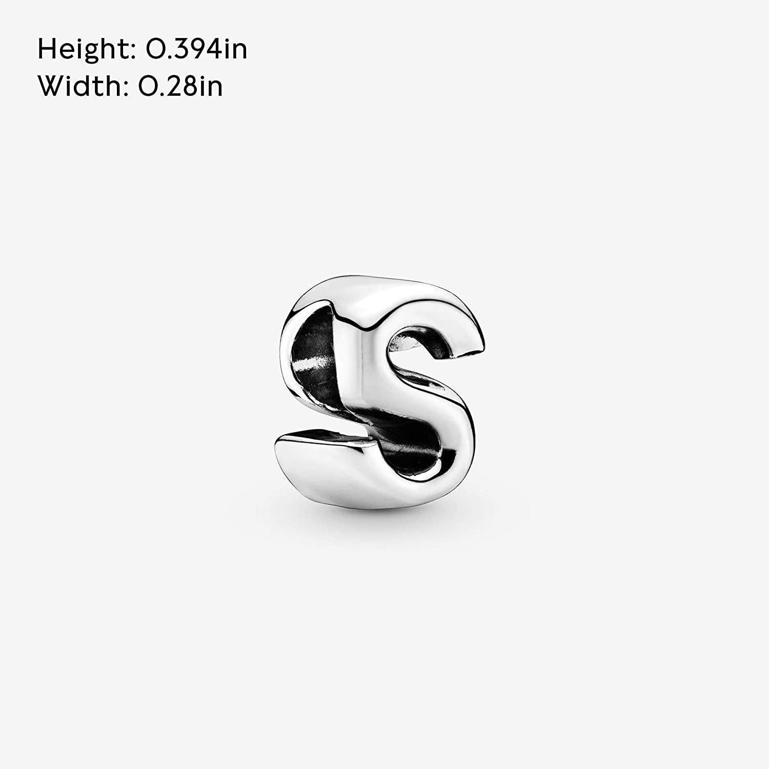 PANDORA Letter 925 Sterling Silver Charm - JOY2ESpree